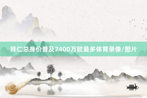 拜仁总身价普及7400万欧最多体育录像/图片